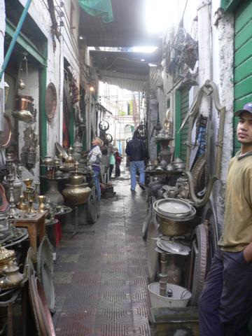A street in the medina