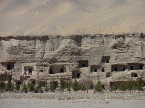 The World Heritage caves at Dunhuang.