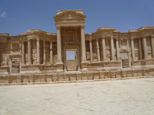 Walking through Palmyra