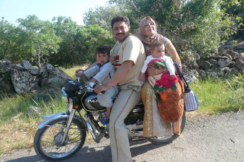 It was so few years ago that his happy family was on the road to  Al Bara . Where are they now I wonder.