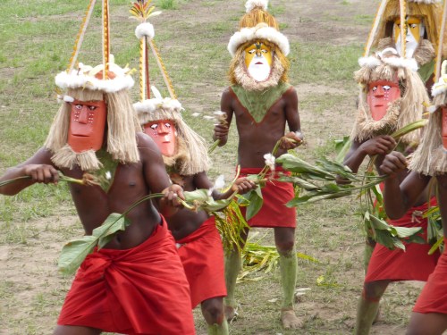 More masks and dancing