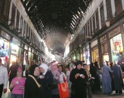 Some shop at the Damascus souk