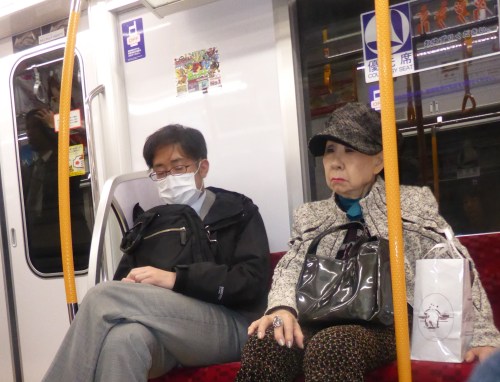 This senior citizen aaas a ball of style but tired