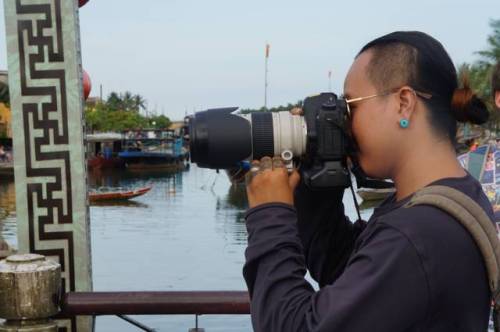 Serious photographer